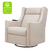 M11283PBEW,Babyletto,Kiwi Deluxe Power Glider Recliner w/Heat&Massage in Performance Beach Eco-Weave