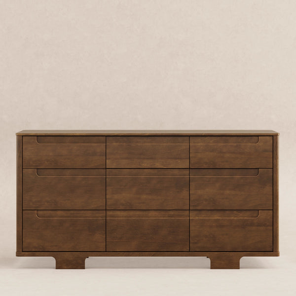 M23428NL,Babyletto,Yuzu 9-Drawer Dresser  Assembled in Natural Walnut