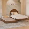 M25973NL,Babyletto Kids,Twin Storage Trundle Bed in Natural Walnut