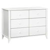 M10326W,Babyletto,Sprout 6-Drawer Double Dresser in White