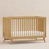 M15401HY,Babyletto,Peggy Mid-Century 3-in-1 Convertible Crib w/Toddler Bed Conversion Kit in Honey