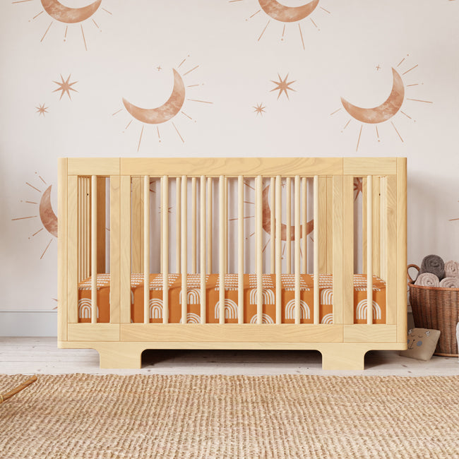 M23401N,Babyletto,Yuzu 8-in-1 Convertible Crib w/All-Stages Conversion Kits in Natural