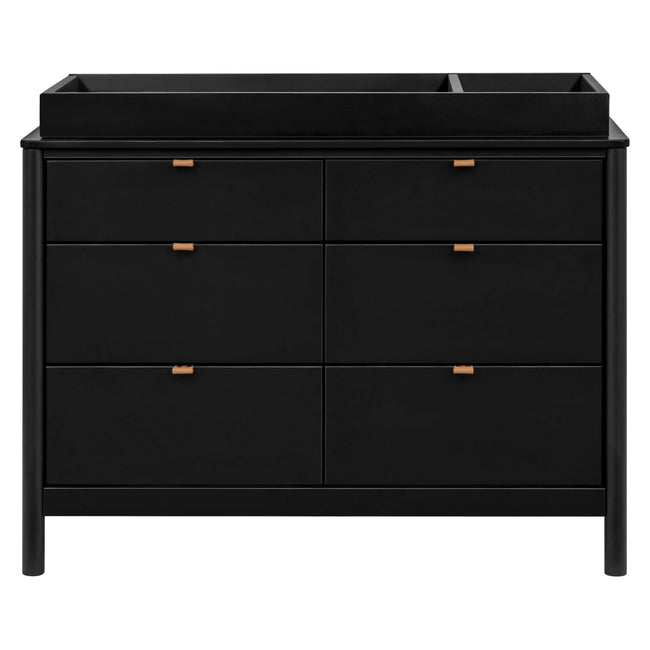 M25616B,Babyletto,Bondi 6-Drawer Assembled Dresser in Black
