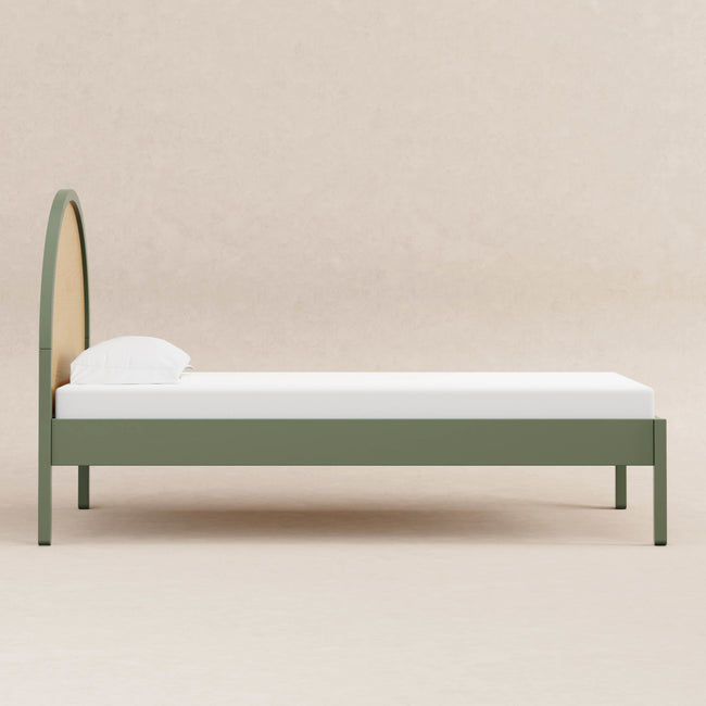 M30269OLSH,Babyletto Kids,Moab Twin Bed in Olive/Ash