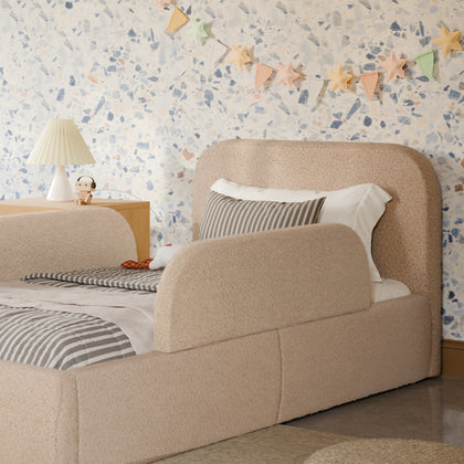 Upholstered Twin/Full Bed Guardrail