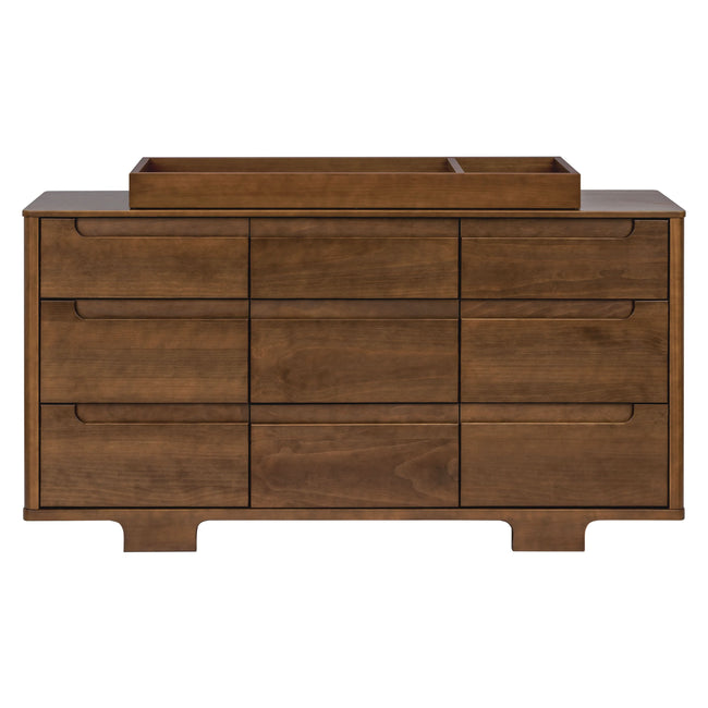 M23428NL,Babyletto,Yuzu 9-Drawer Dresser  Assembled in Natural Walnut