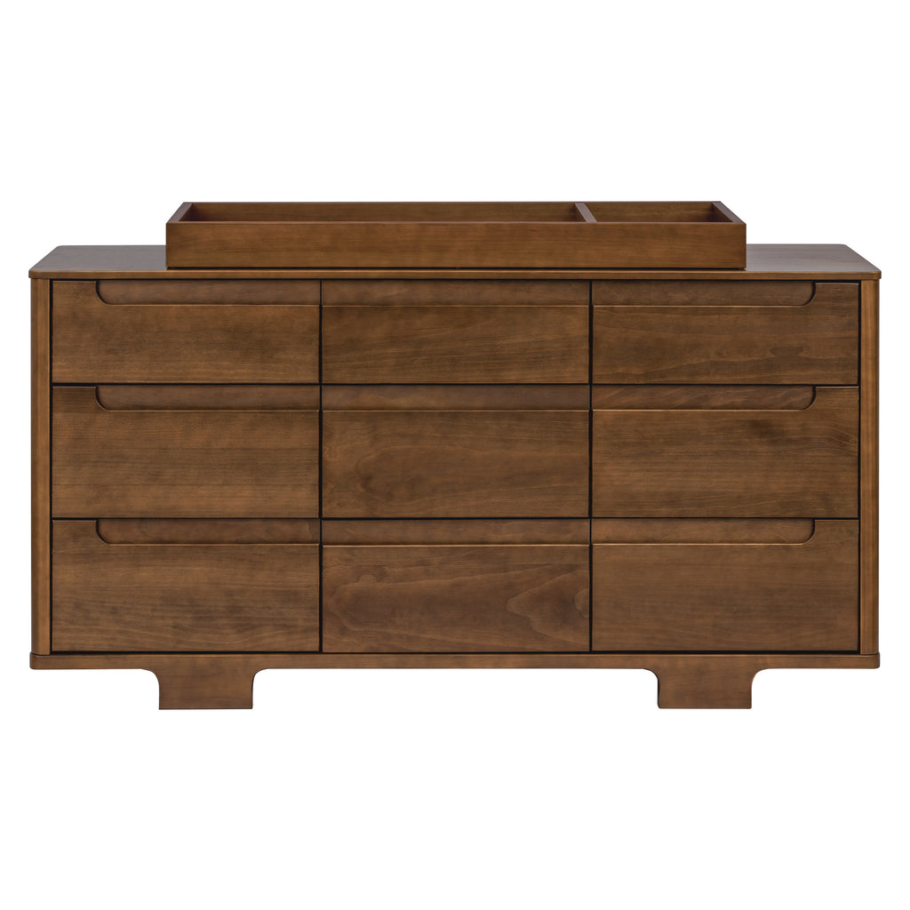 M23428NL,Babyletto,Yuzu 9-Drawer Dresser  Assembled in Natural Walnut