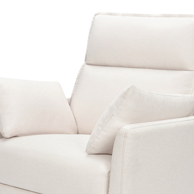 M33988PCMEW,Babyletto,Nori Glider Recliner w/ Electronic Control and USB in Performance Cream Eco-Weave