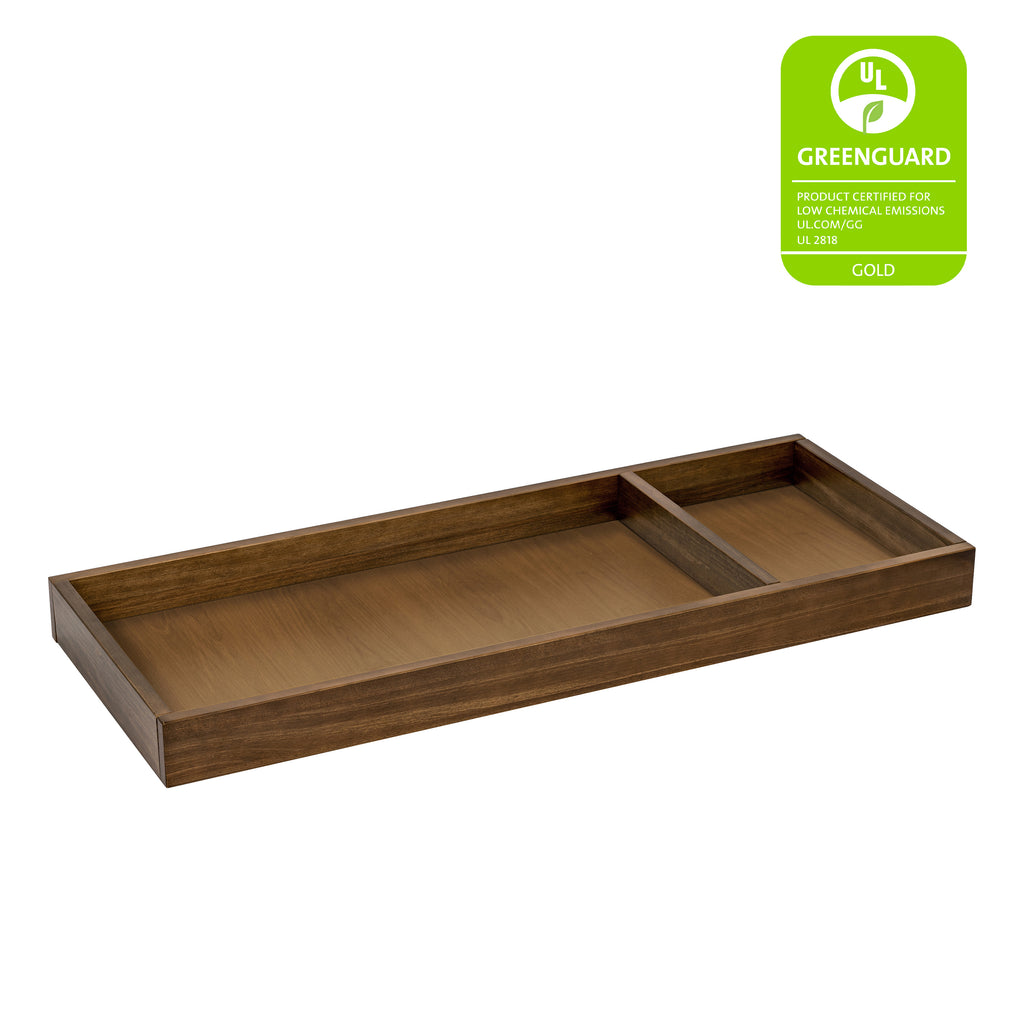 M0619NL,Universal Wide Removable Changing Tray in Natural Walnut