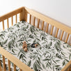 All-Stages Midi Crib Sheet in GOTS Certified Organic Muslin Cotton