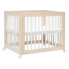 M23401NXW,Babyletto,Yuzu 8-in-1 Convertible Crib w/All-Stages Conversion in Washed Natural/White