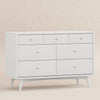 M15916W,Babyletto,Palma 7-Drawer Double Dresser  Assembled in White