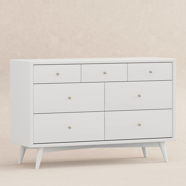 M15916W,Babyletto,Palma 7-Drawer Double Dresser  Assembled in White