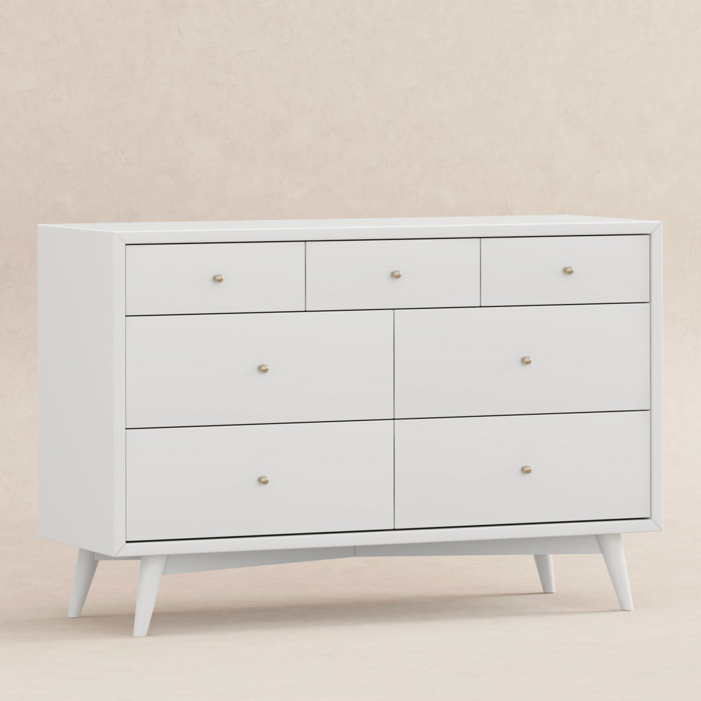 M15916W,Babyletto,Palma 7-Drawer Double Dresser Assembled in White