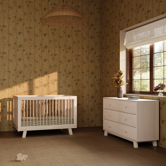 M32526NX,Babyletto,Hudson Modern 6-Drawer Assembled Double Dresser in Washed Natural