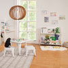 M10611WNX,Babyletto Kids,Tally Storage and Bookshelf in White and Washed Natural Finish