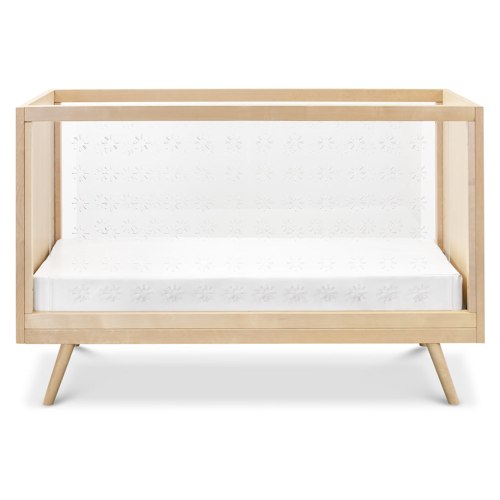 US0300BR,Nifty Clear 3-in-1 Crib in Natural Birch
