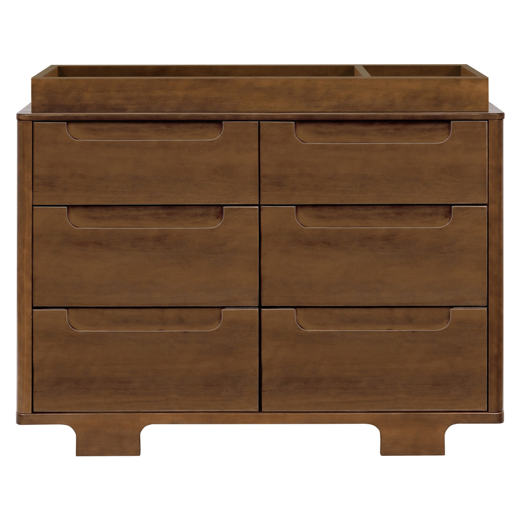 M23426NL,Yuzu 6-Drawer Dresser in Natural Walnut