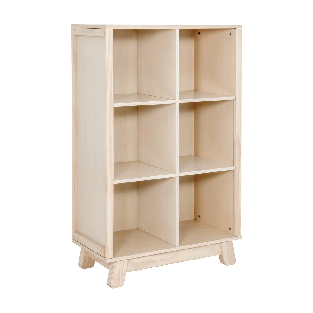 M4211NX,Hudson Cubby Bookcase in Washed Natural