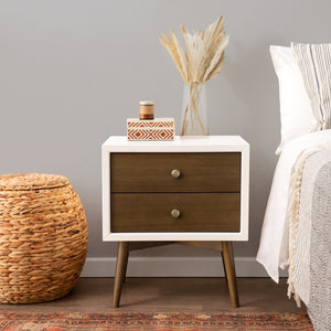 Palma Assembled Nightstand with USB Port