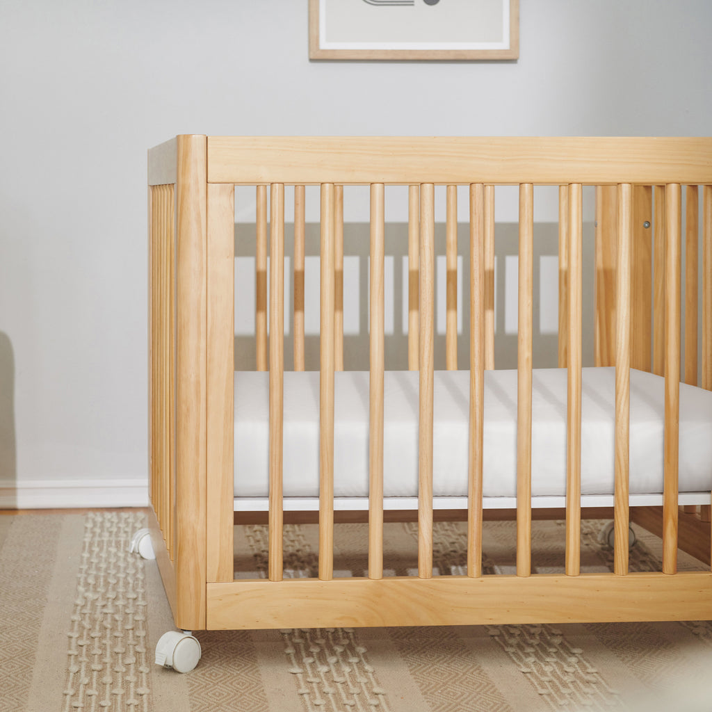 T29433,Plain White Muslin All-Stages Midi Crib Sheet in GOTS Certified Organic Cotton