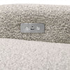 M23688BWB,Ubabub,Arc Glider Recliner w/ Electronic Control and USB in Black White Boucle w/ Light Wood Base