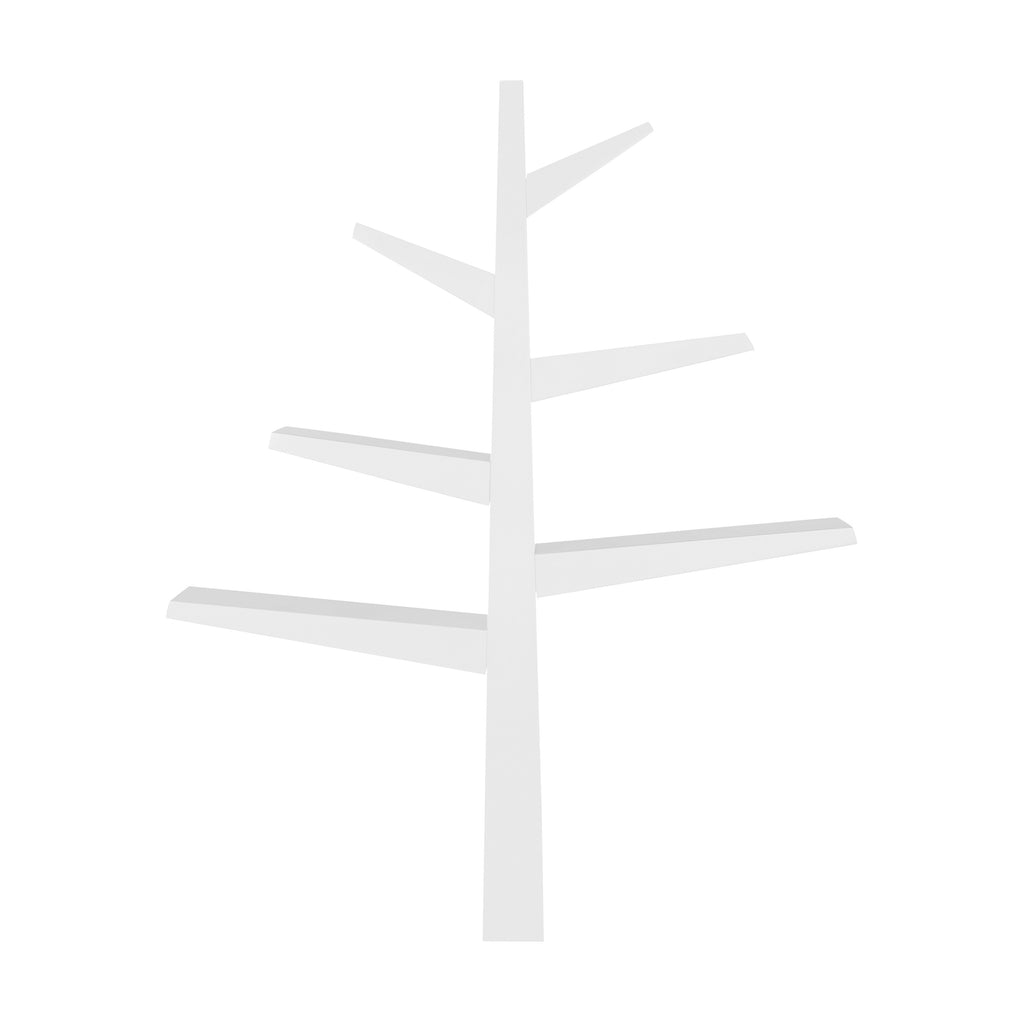M4626W,Spruce Tree Bookcase in White Finish