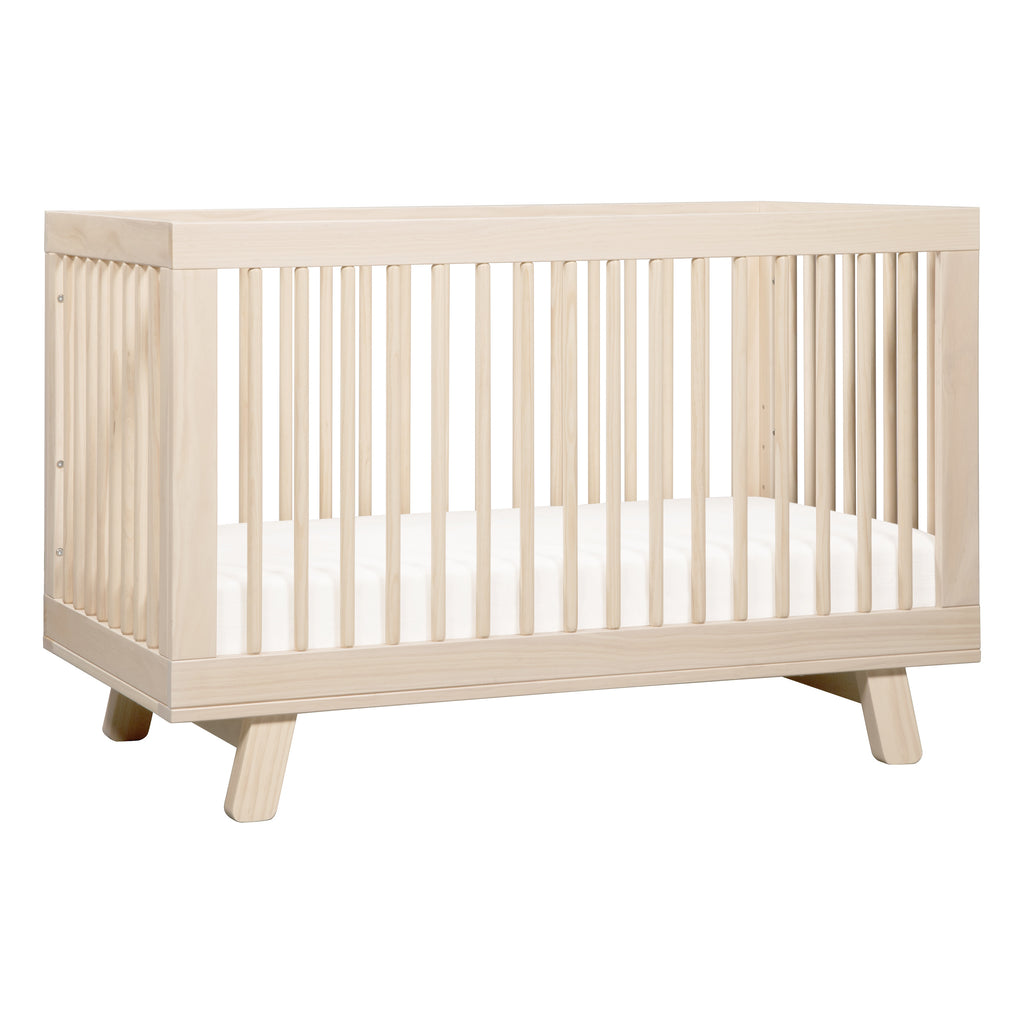 M4201NX,Hudson 3-in-1 Convertible Crib w/Toddler Bed Conversion Kit in Washed Natural