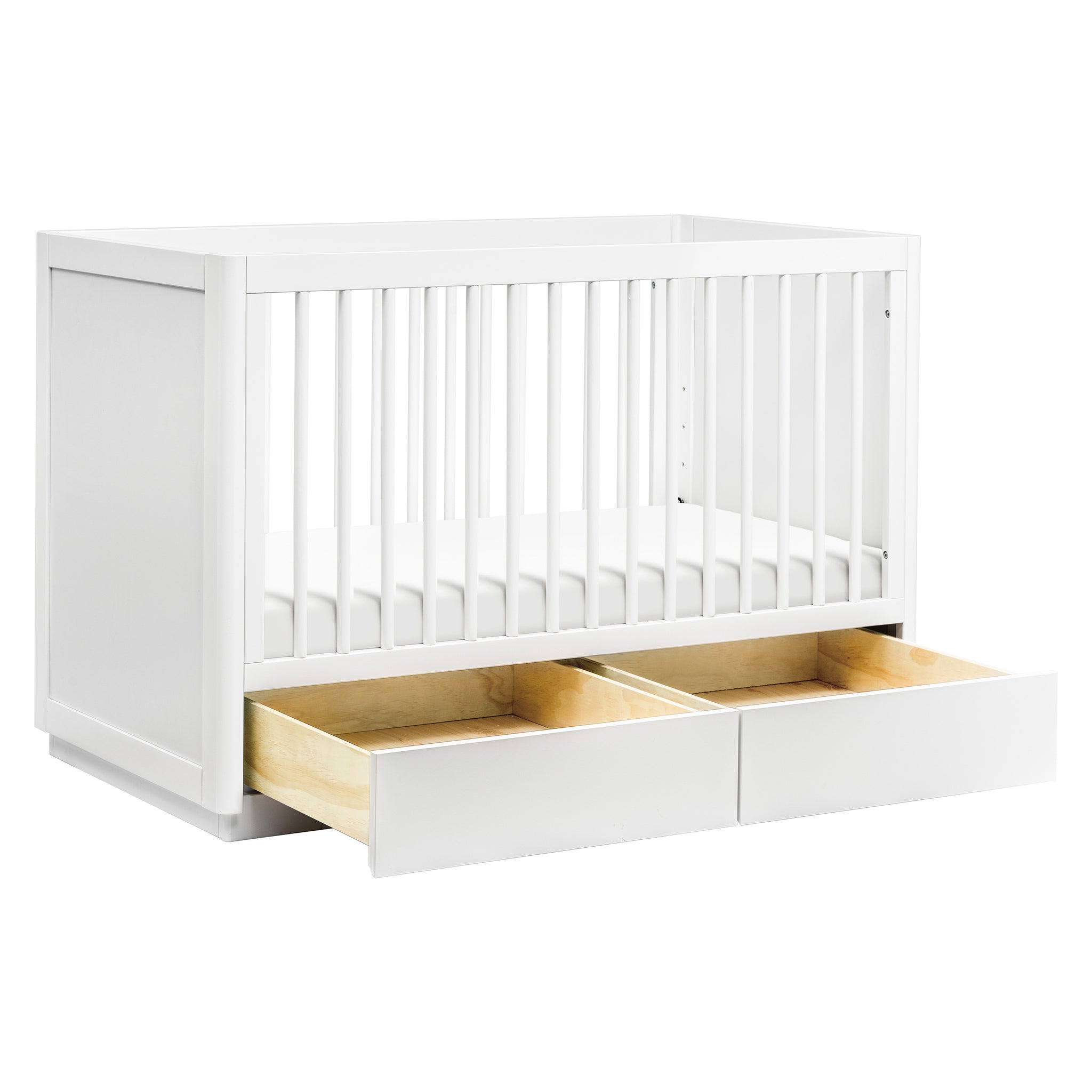 Baby crib with drawers underneath on sale