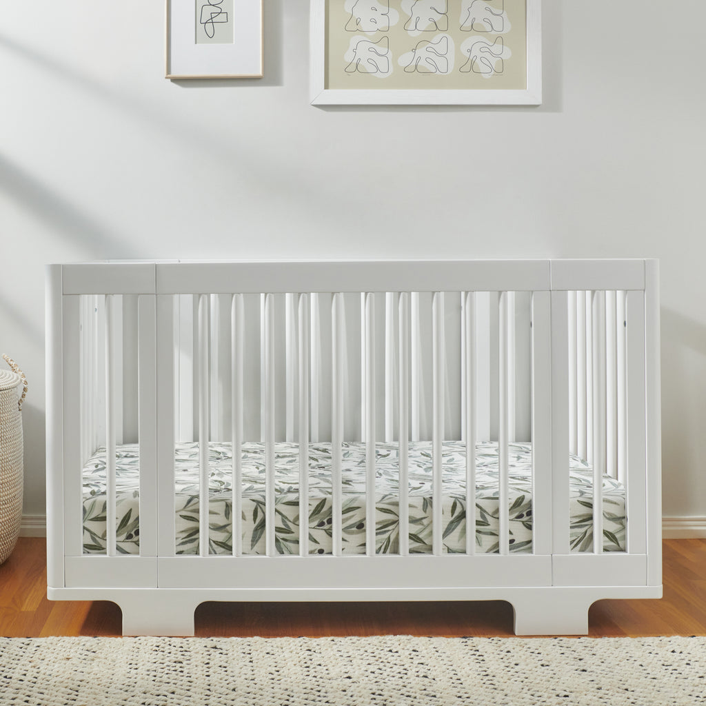 M23401W,Yuzu 8-in-1 Convertible Crib w/All-Stages Conversion Kits in White