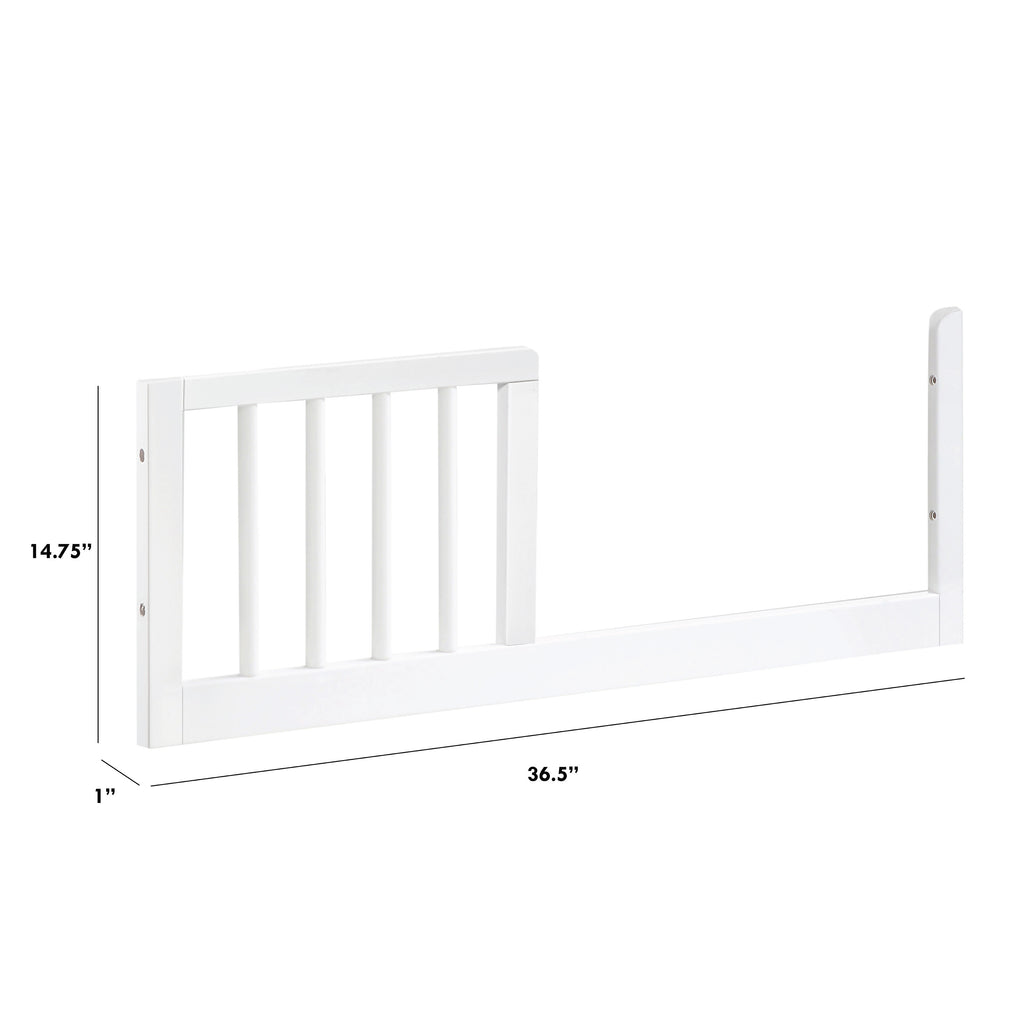 M12999W,Toddler Bed Conversion Kit for Gelato Mini in White