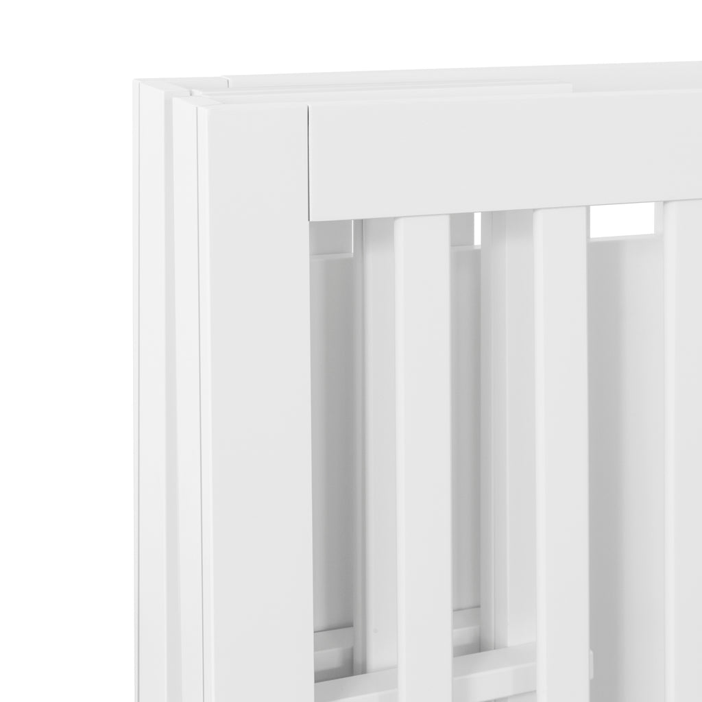 M6698W,Origami Mini Crib in White Finish