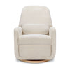 M23688WB,Ubabub,Arc Glider Recliner w/ Electronic Control and USB in Ivory Boucle w/ Light Wood Base