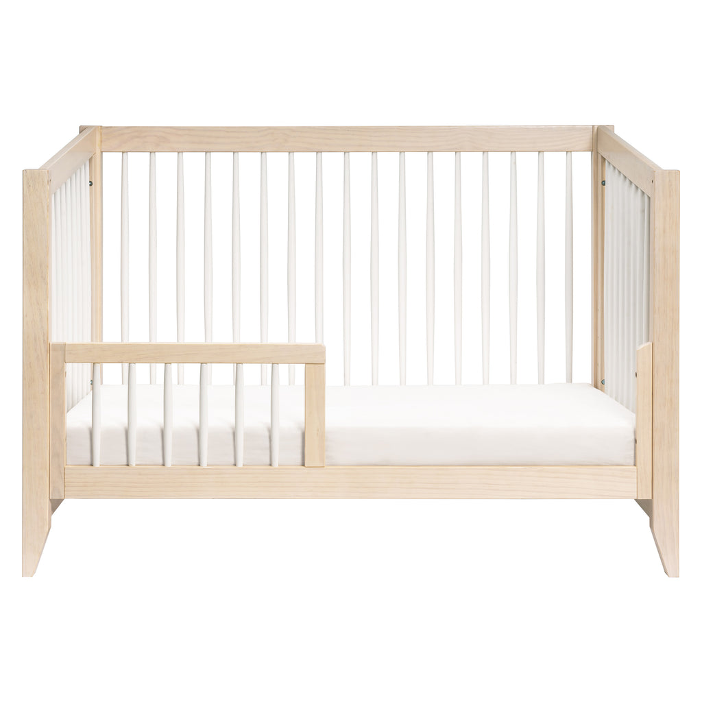 M10301NXW,Sprout 4-in-1 Convertible Crib w/Toddler Bed Conversion Kit in W Natural/White