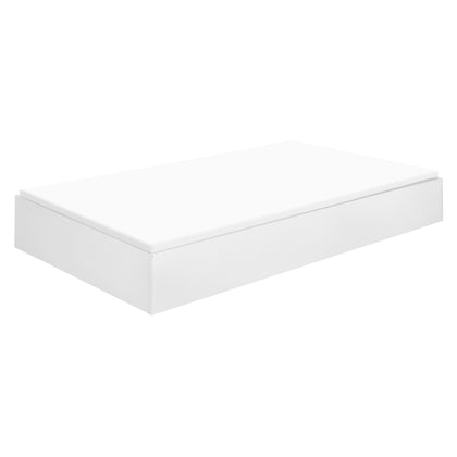 M19173W,The MDB Family,TipToe Twin Storage Trundle Bed in White