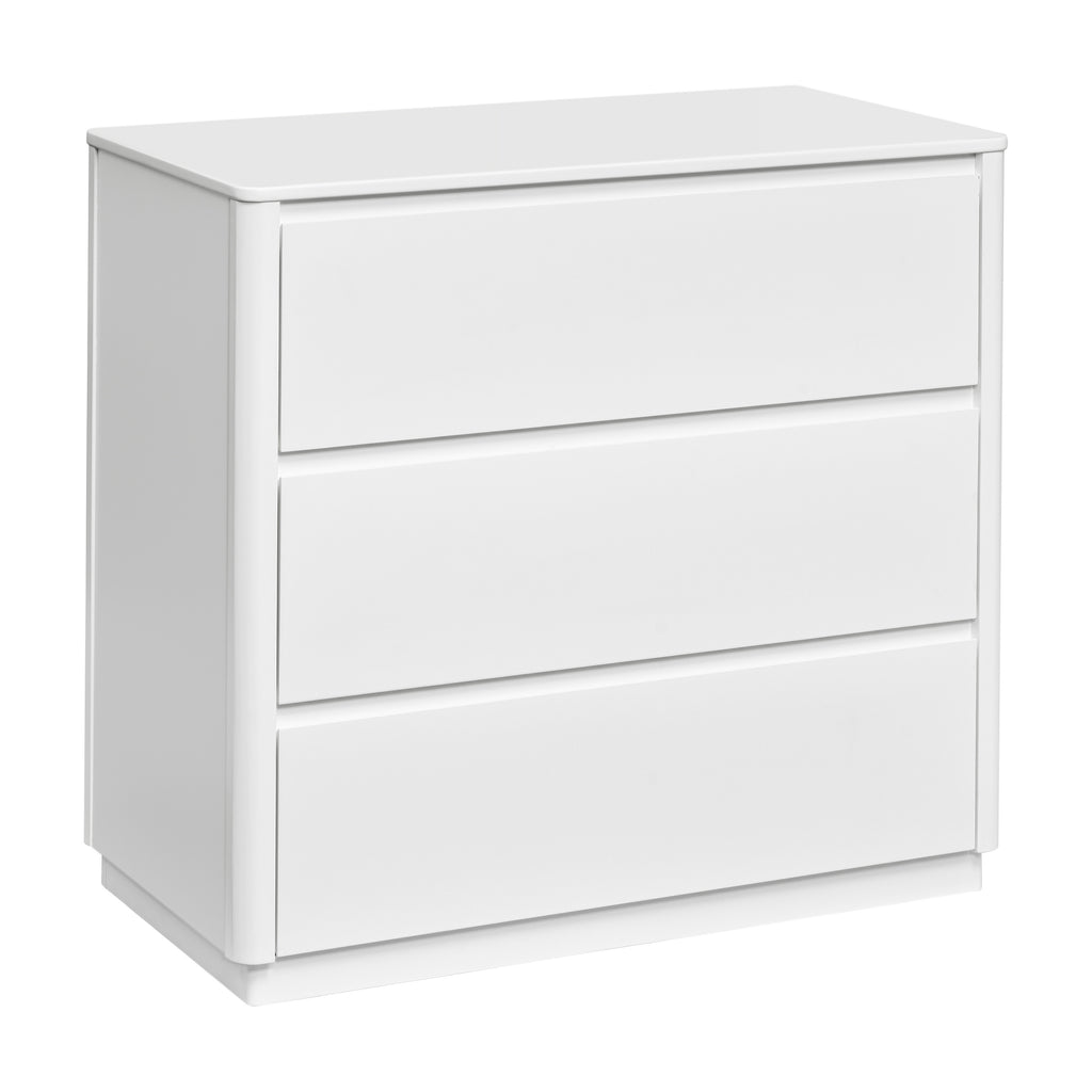 M21623W,Bento 3-Drawer Changer Dresser in White