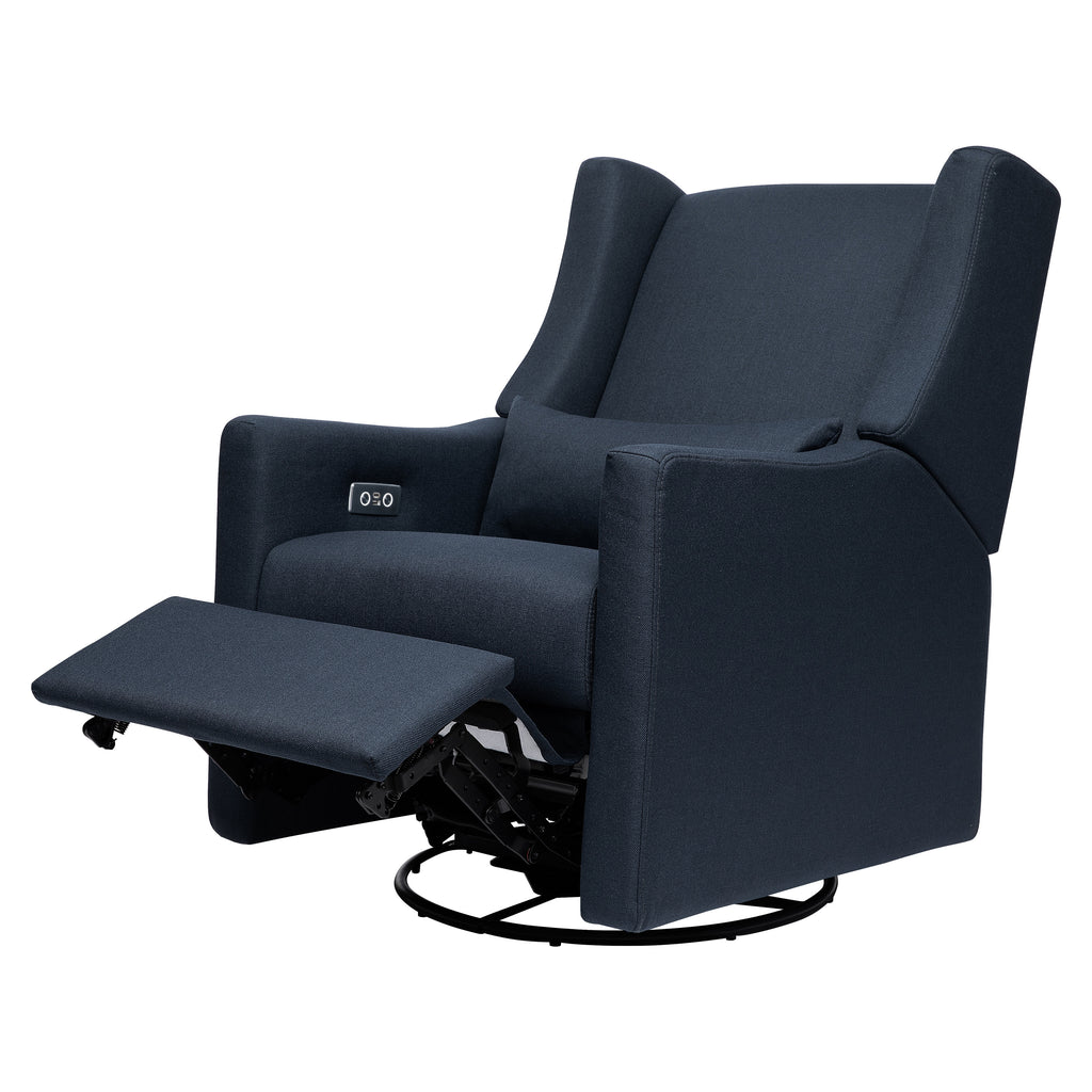 M11288PVET,Kiwi Glider Recliner w/ Electronic Control and USB in Performance Navy Eco-Twill