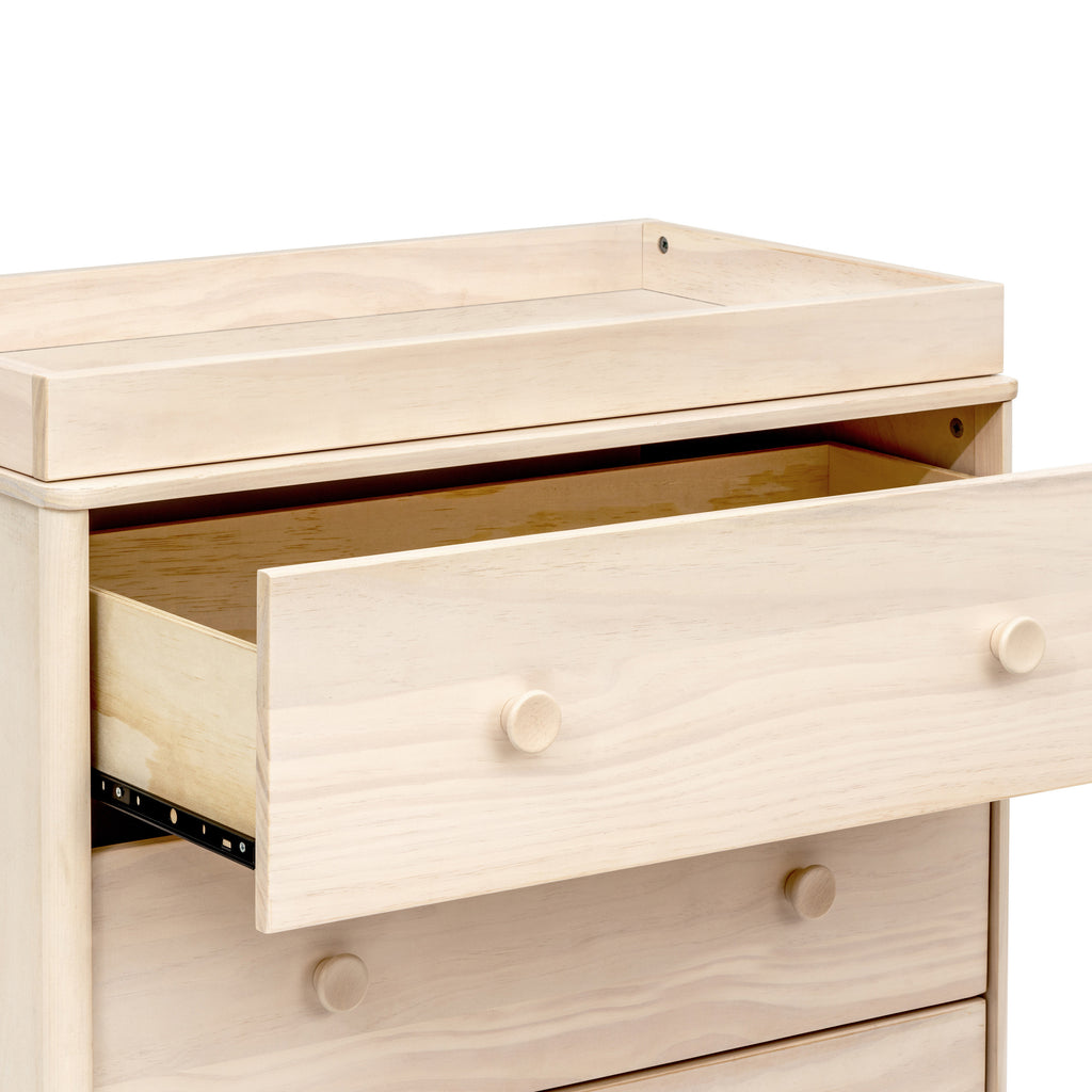 M9023NX,Lolly 3-Drawer Changer Dresser w/Removable Changing Tray in Washed Natural